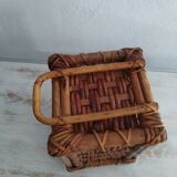 Bamboo storage basket