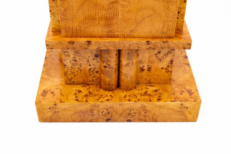 Art Deco pedestals, 1940s, Poland.