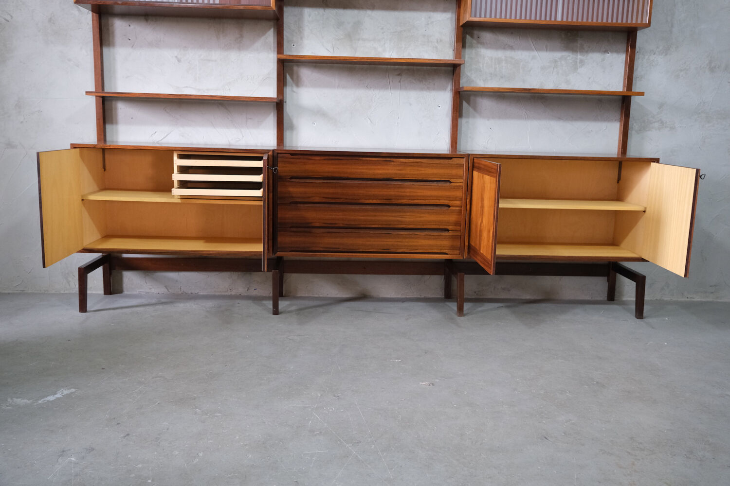 Rosewood wall unit Norway 1960’s