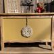 curry mandala shell toy chest / entryway bench