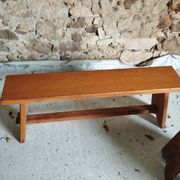 2 brutalist benches and 2 stools from the 1950s.
