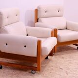 Fauteuils vintage de style scandinave, 1970'