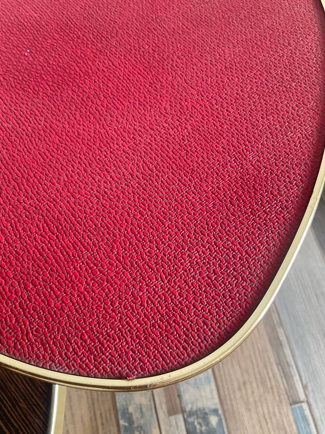 Trio of tripod side tables, 1960s-70s