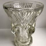 Art deco crystal vase 30s