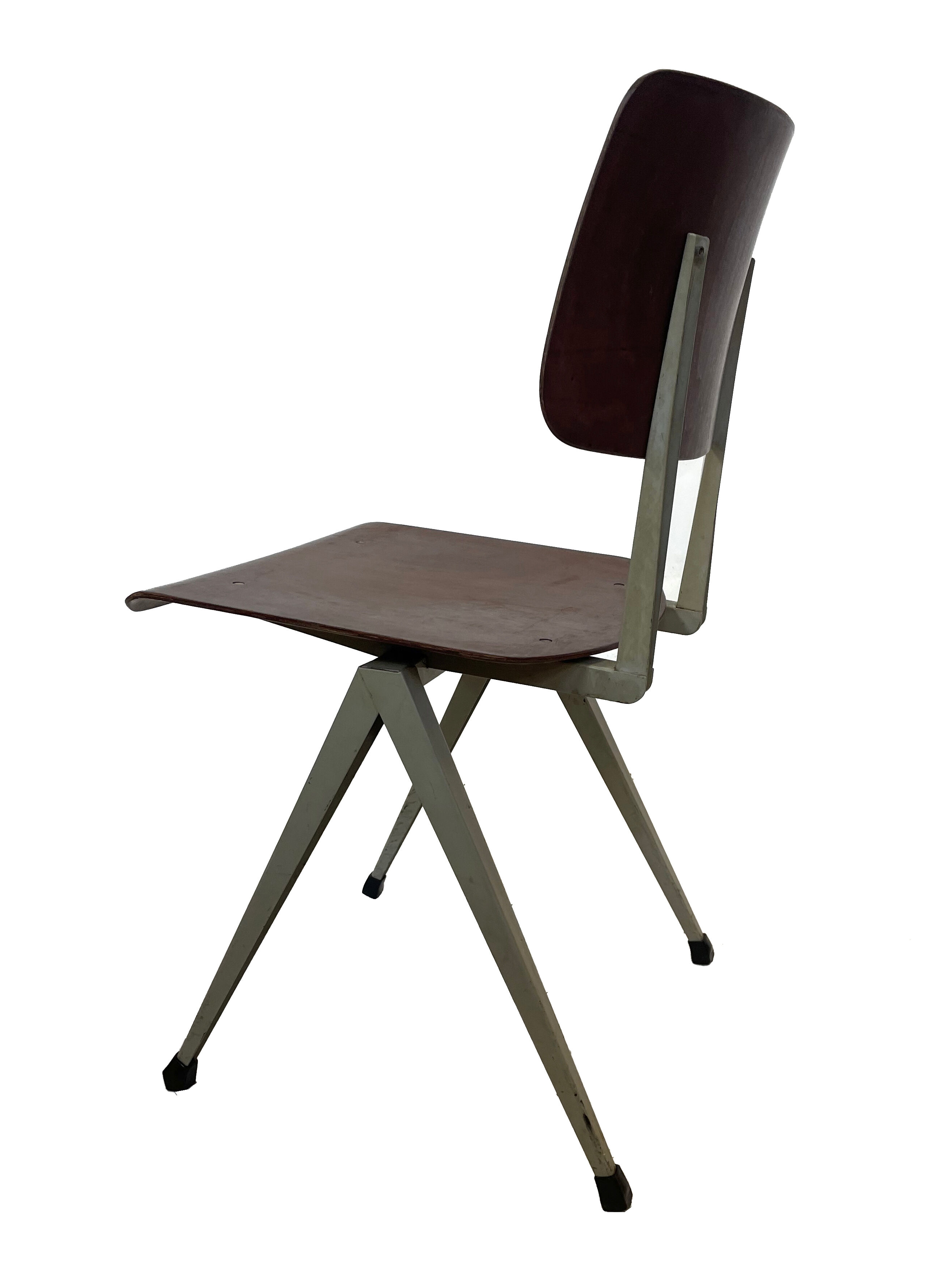 Industrial chair Galvanitas S16 Pagholz Netherlands 60's Design