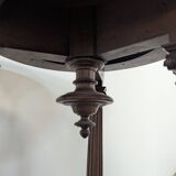 Walnut pot stand table