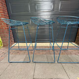 Set of 3 Pastoe bar chairs
