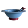 Alessi Euclid salad bowl with cutlery by Michael Graves, 90's