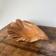 Wooden holy water font