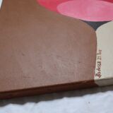 Romantic acrylic painting on cotton "the kiss" 80x60 cm