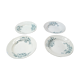 Lot 4 assiettes Terre de Fer Rameau Longchamp