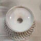 Woven Ceramic Fruit Bowl Compotier