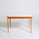 Extendable dining table, Sweden, 1950s-60s