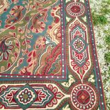 Indian carpet, designed by Elizabeth Paisley 275 x 183