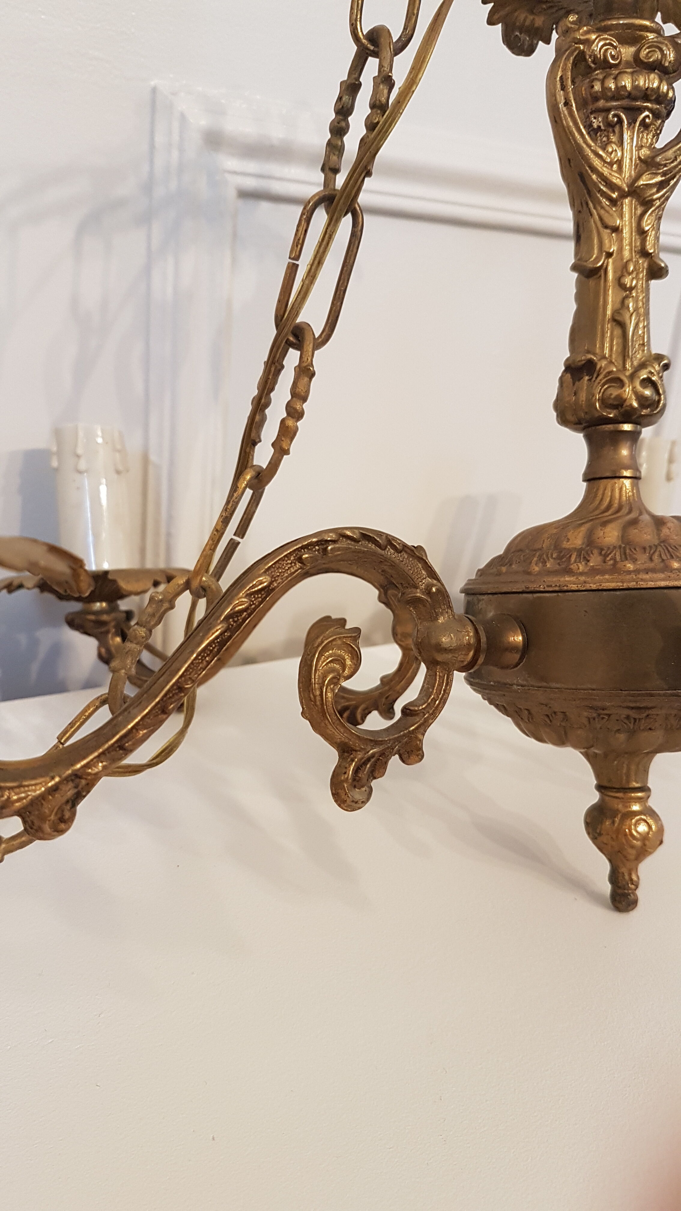 Louis XV style chandelier