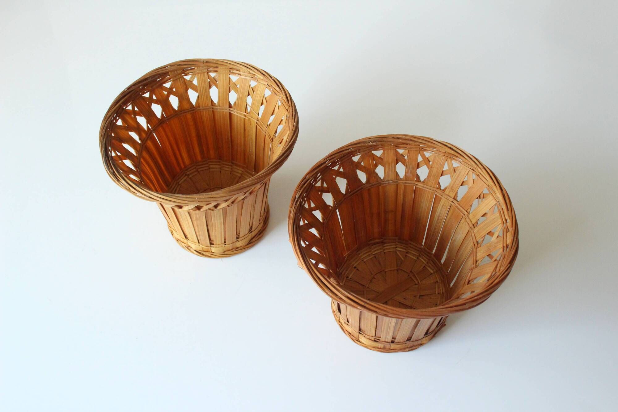 Lot de 2 pots années 1970