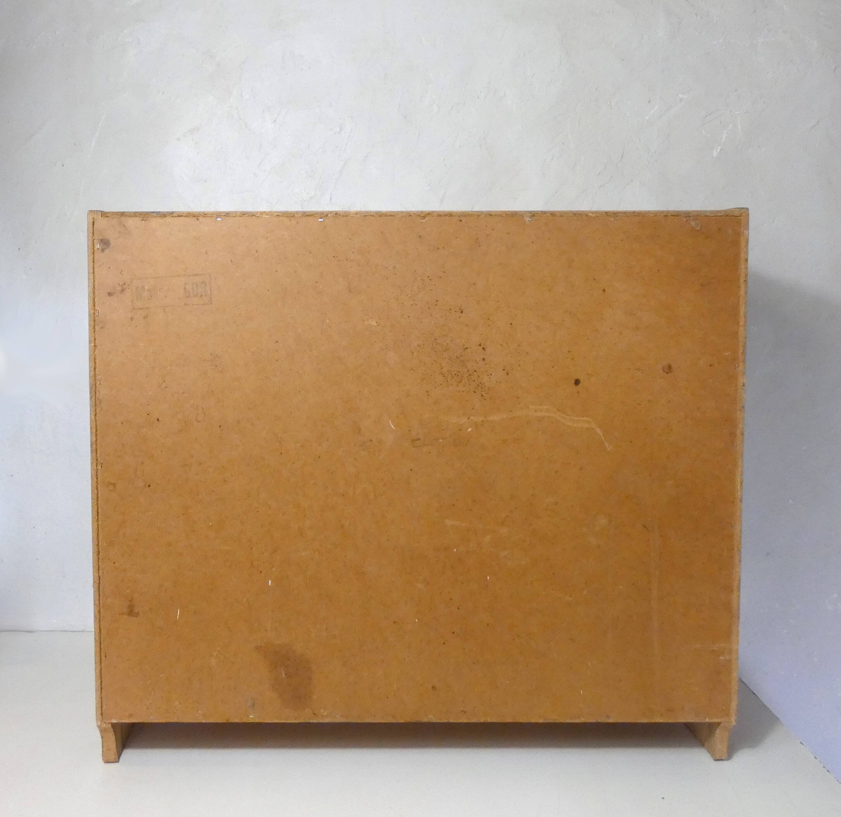 old vintage wooden chest of drawers GDR