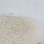Chair "Space Age" in unbleached wool, France, circa 1970