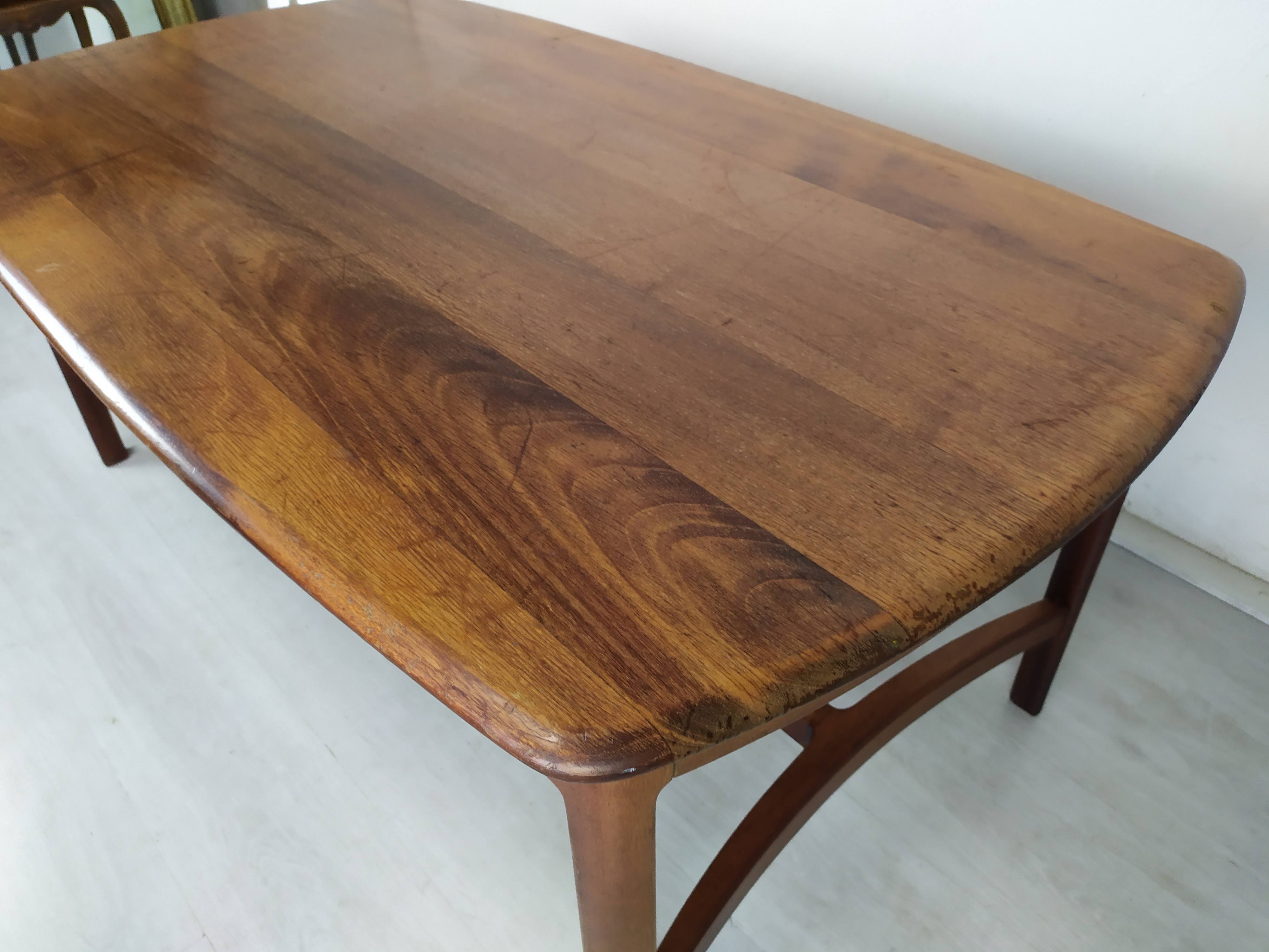 Scandinavian teak coffee table