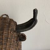 Wicker Minotaur head 1950