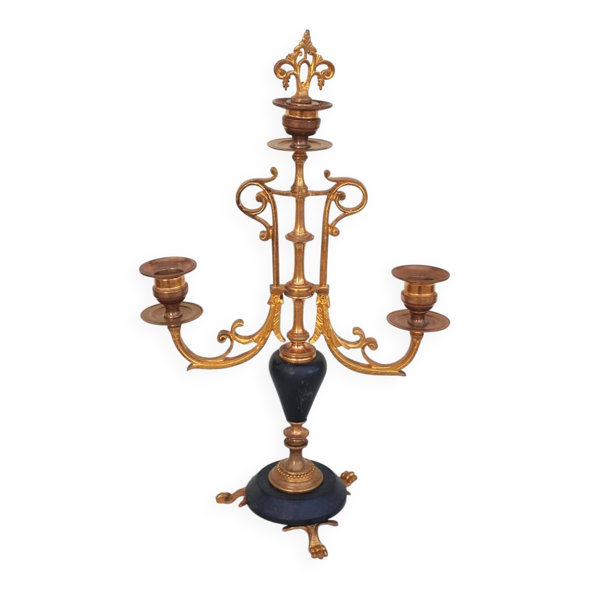 Candélabre en bronze