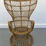 Wicker Chair by Gio Ponti and Lio Carminati, 1960s