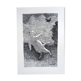 "The Bird" Ink from China