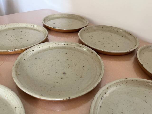 Set of stoneware tableware - 45 pieces