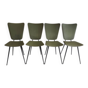 Lot de 4 chaises modernistes