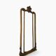 Antique Italian wall mirror, 19th century.