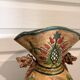 Vase carafe jug baluster ceramic terracotta italy montopoli elephant