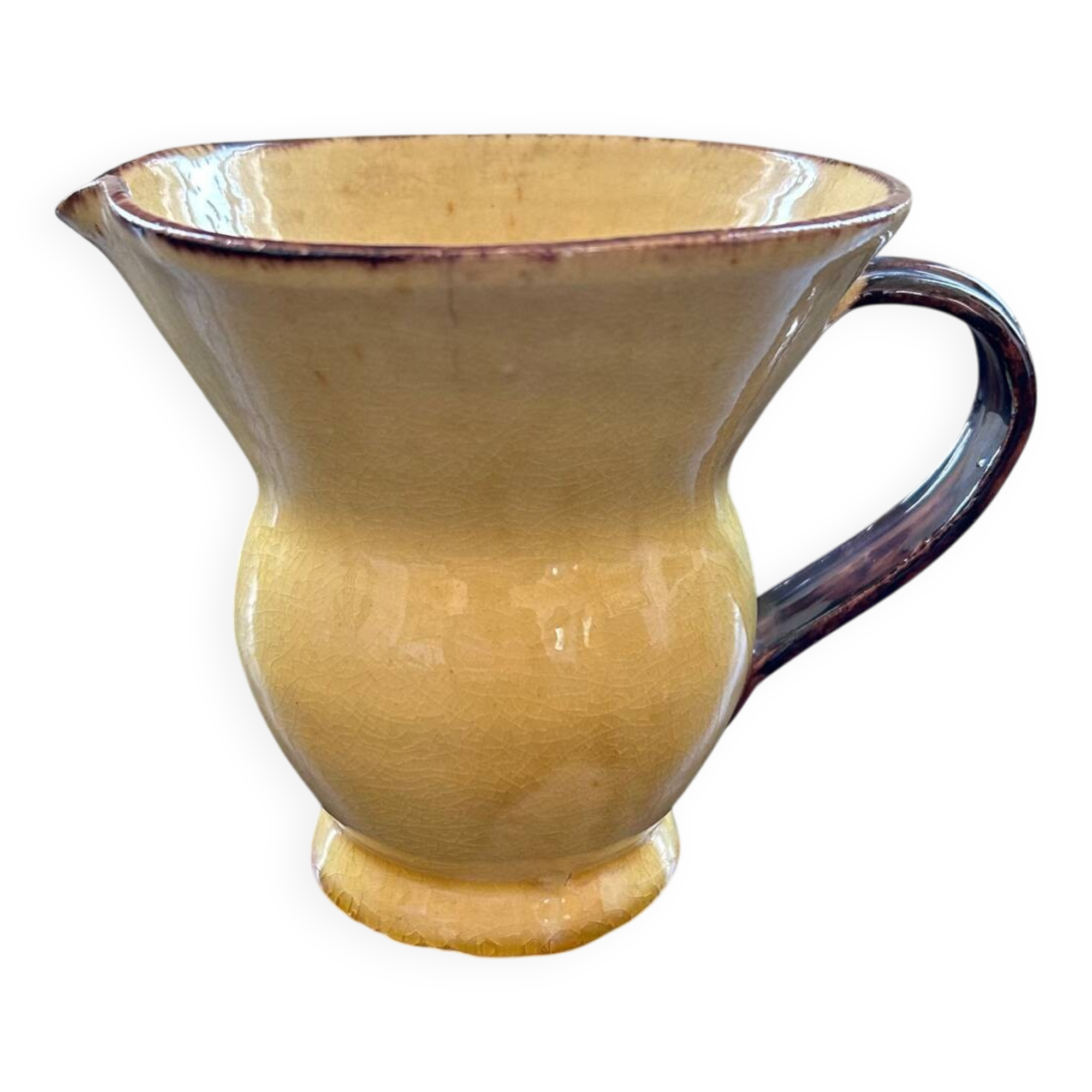 Provencal yellow pitcher