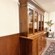 Eichholtz oak library cabinet
