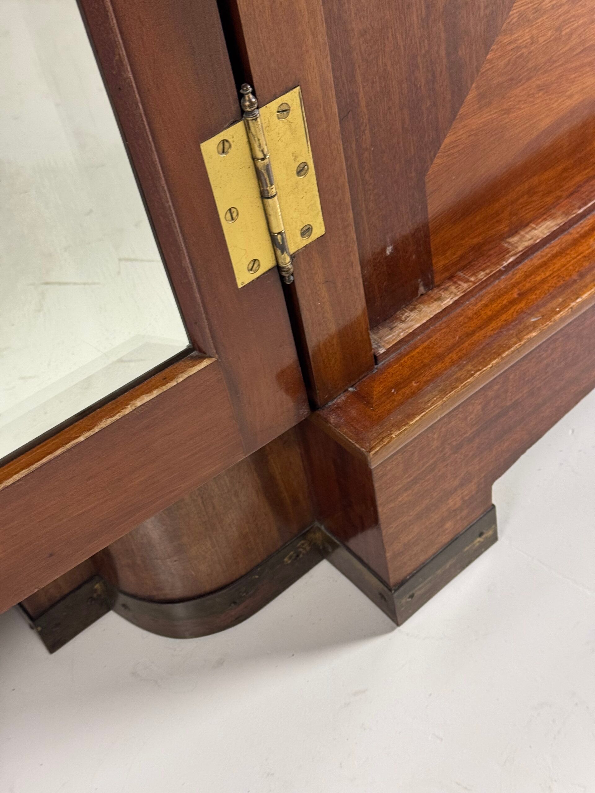 Art Deco wardrobe with mirrors