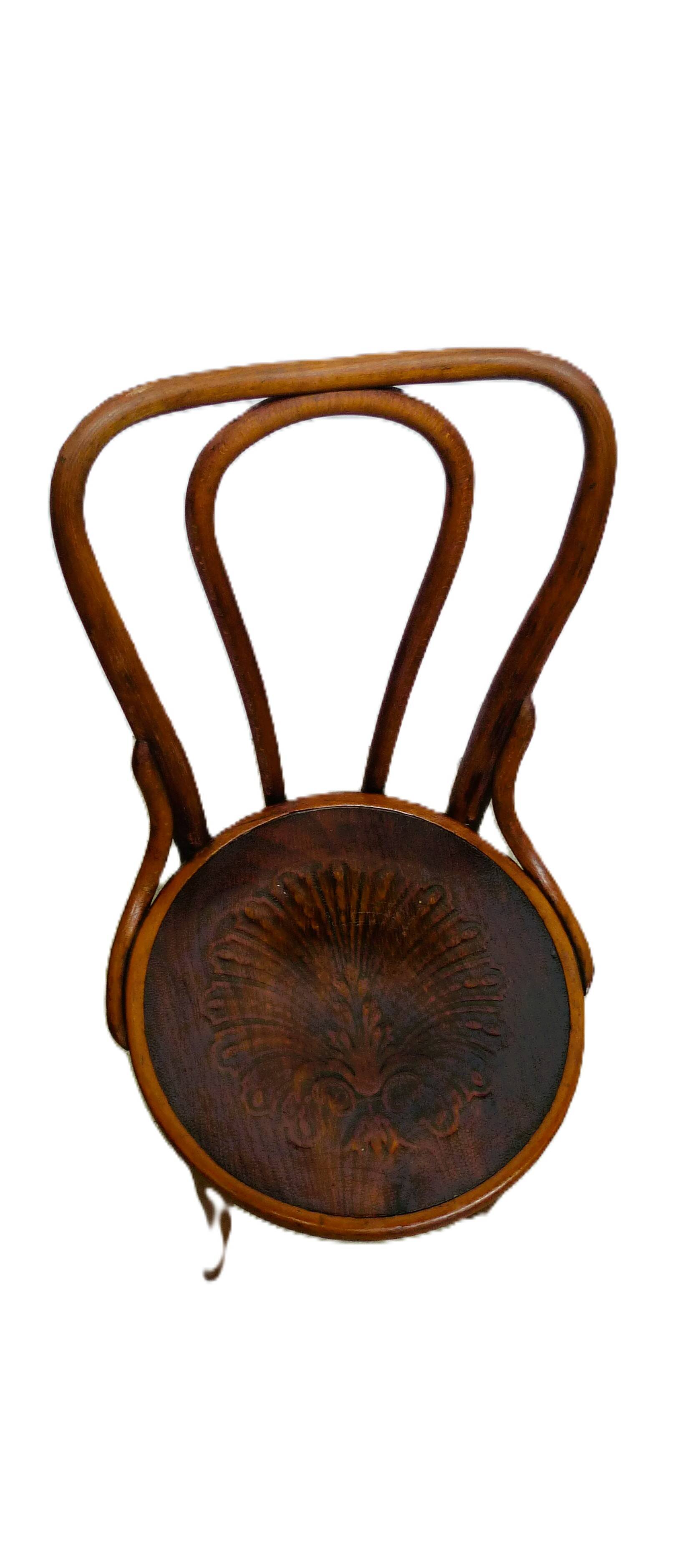 Set of four Jacob Kohn chairs.