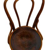 Set of four Jacob Kohn chairs.