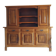 Buffet, vaisselier 2 corps en chêne massif de style rustique, France
