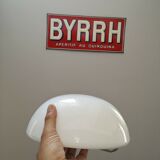 Lampshade ball ceiling 1/2 globe old opaline