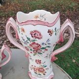 Porcelain vase and planter set