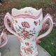 Porcelain vase and planter set