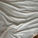 Large antique fabric in a blend of linen and ecru cotton.