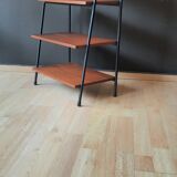 Vintage teak bookcase shelf 60'70'