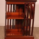 Revolving Bookcase with Iron Base - 19th Century