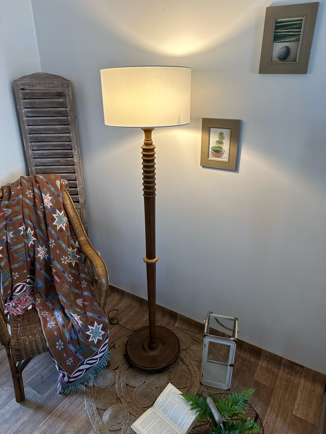 Vintage floor lamp 40s