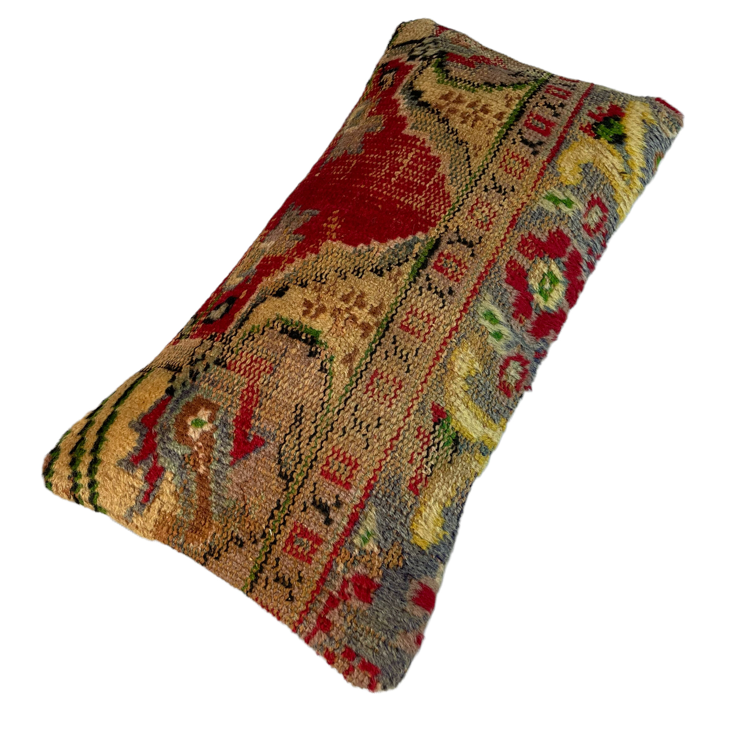 Housse de coussin vintage turque faite à la main 30 x 60 cm