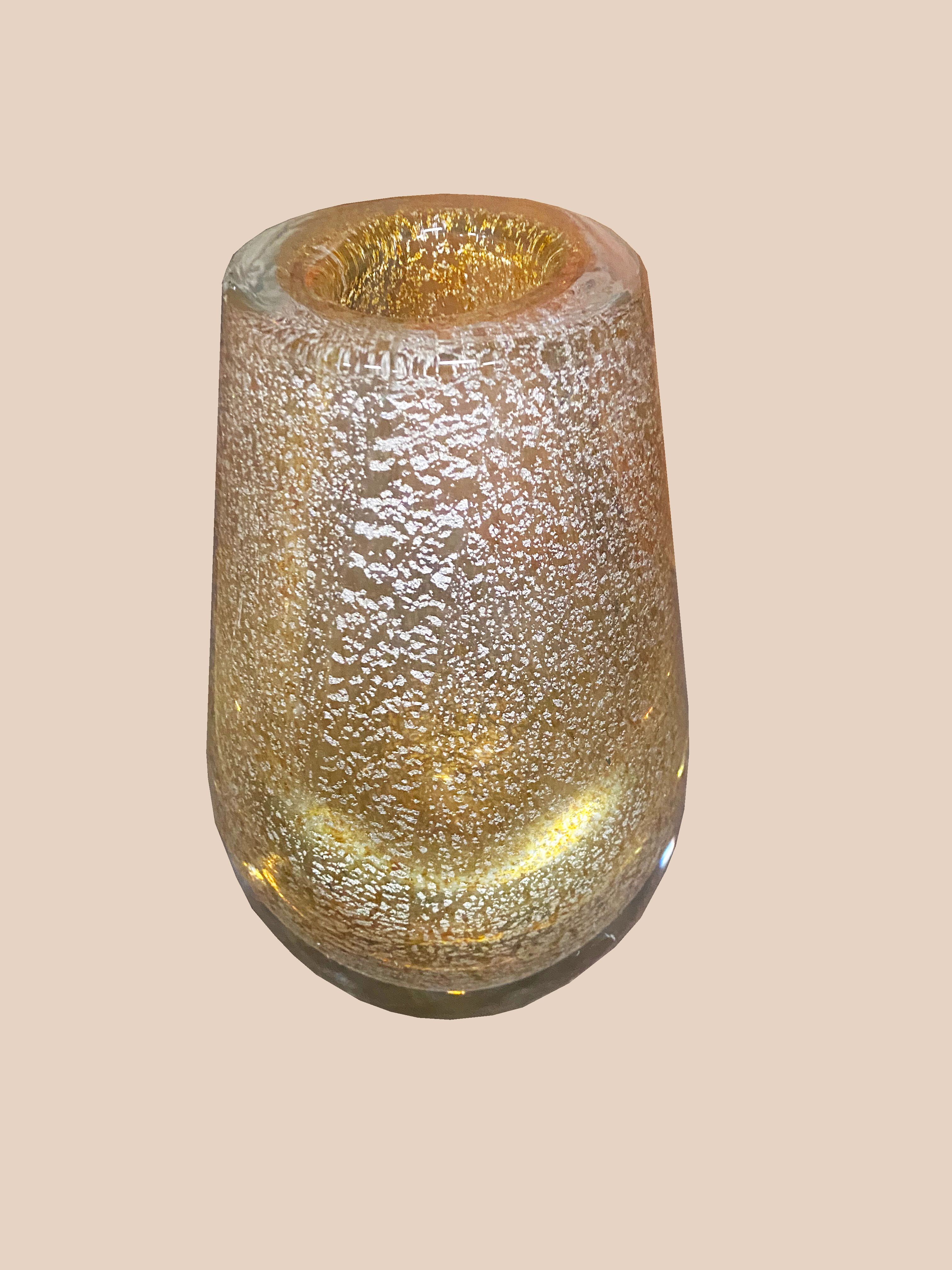 Murano glass vase circa 1970