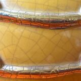 Longwy enamel lamp base