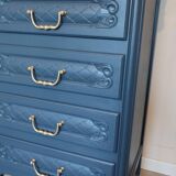 Restored 5-drawer chest of drawers