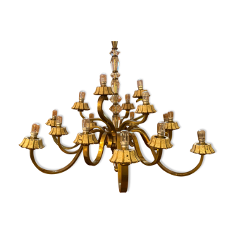 Bronze chandelier 18 lights