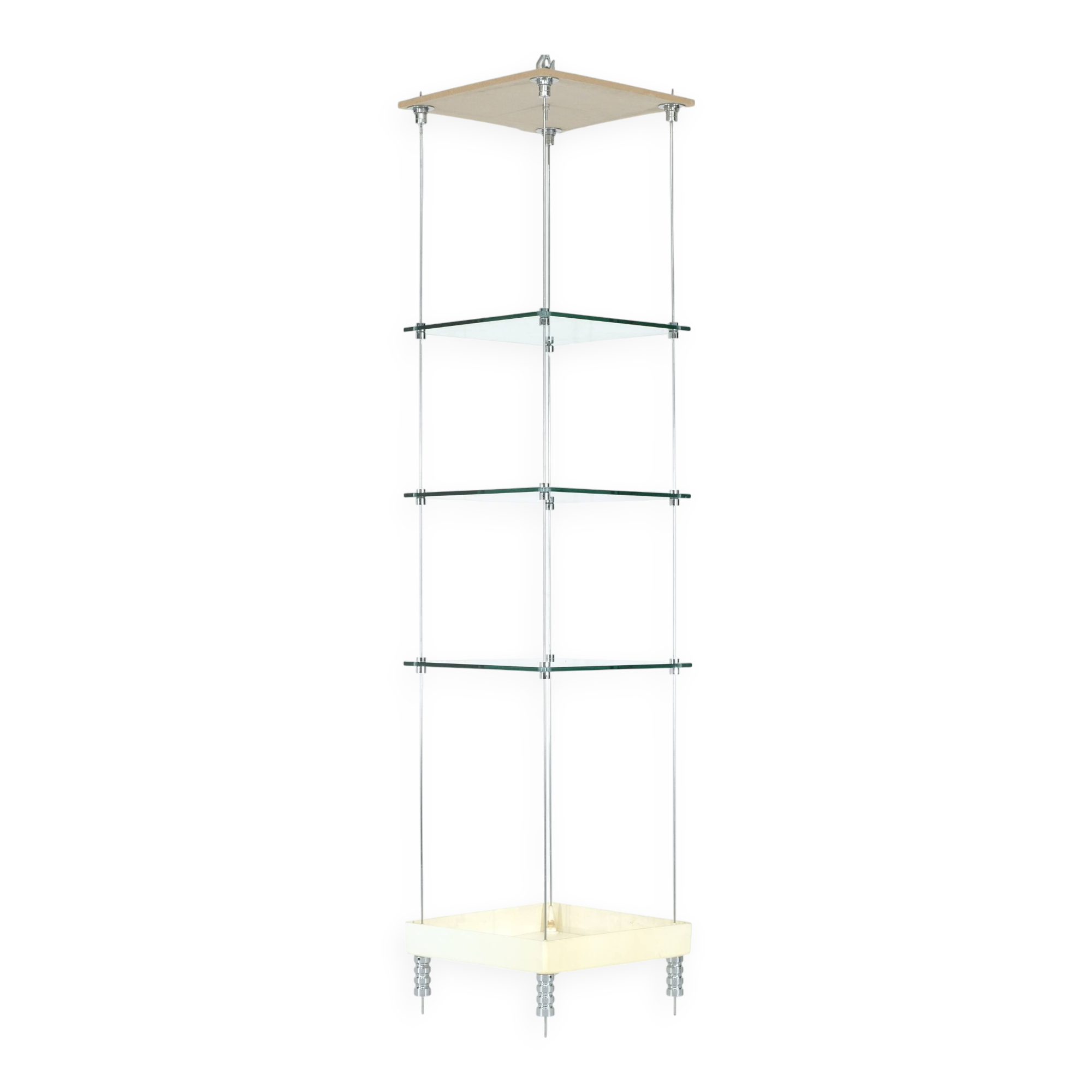 Esposi Ramloc hanging bookcase by Marino Collecchia for Espo-1970s